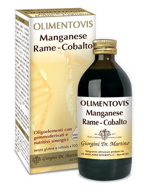 MANGANESE RAME COBALT OLIMENTOVIS 200 ML - Fontenova srl