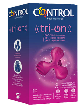 CONTROL TRI-ON VIBRATORE 3 IN 1 1 PEZZO - Fontenova srl