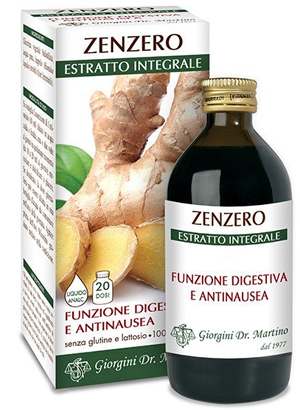 ZENZERO ESTRATTO INTEGRALE 200 ML - Fontenova srl