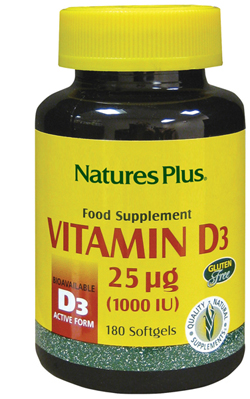 VITAMINA D3 1000 UNITA' INTERNAZIONALE 180 PERLE - Fontenova srl