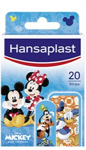 HANSAPLAST CEROTTO MICKEY AND FRIENDS 20 PEZZI - Fontenova srl