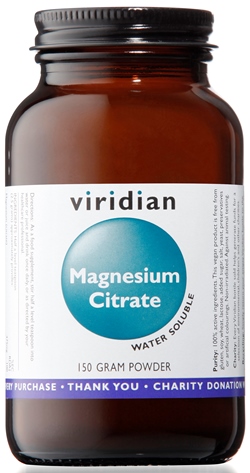VIRIDIAN MAGNESIUM CITRATE POLVERE 150G VIRIDIAN MAGNESIO CITRATO - Fontenova srl