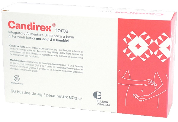 CANDIREX FORTE 20 BUSTINE 90 G - Fontenova srl