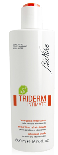 TRIDERM INTIMATE DETERGENTE RINFRESCANTE PH 5,5 500 ML - Fontenova srl