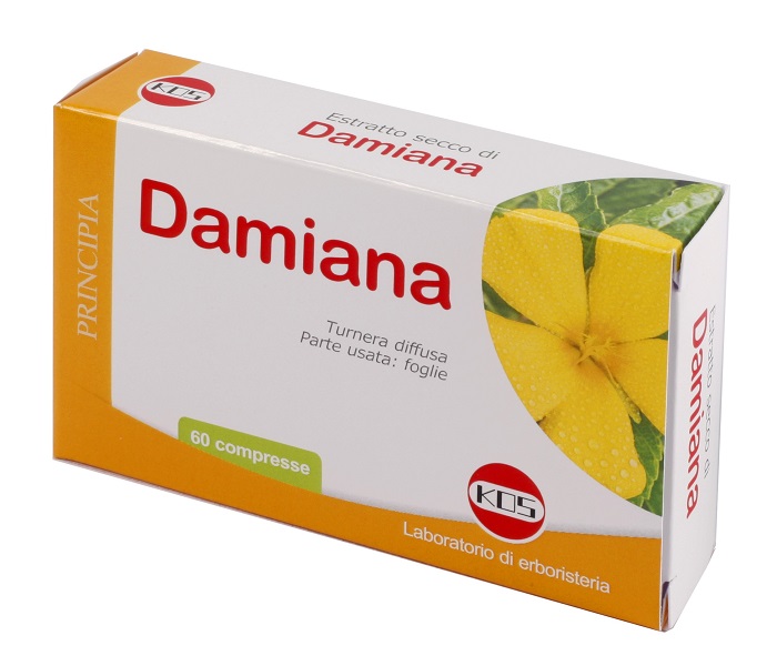 DAMIANA ESTRATTO SECCO 60 COMPRESSE - Fontenova srl