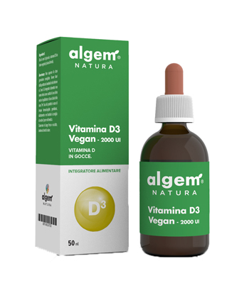VITAMINA D3 VEGAN 2000 UI 50 ML - Fontenova srl