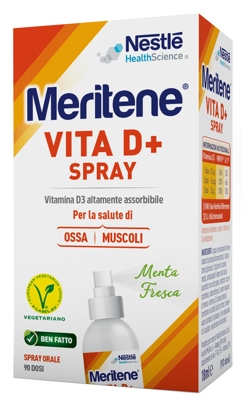 MERITENE VITA D+ SPRAY 18 ML - Fontenova srl