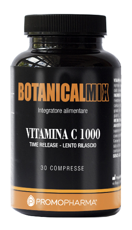 VITAMINA C 1000 BOTANICAL MIX 30 COMPRESSE - Fontenova srl