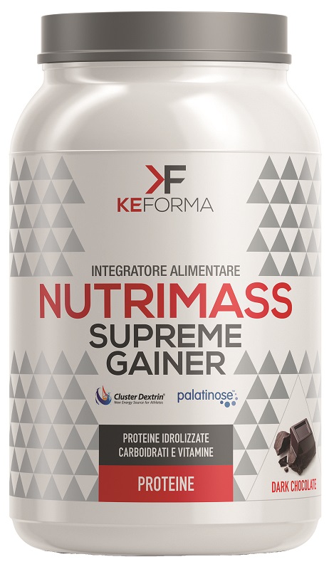 NUTRIMASS SUPREME GAINER DARK CHOCOLATE 1,5 KG - Fontenova srl