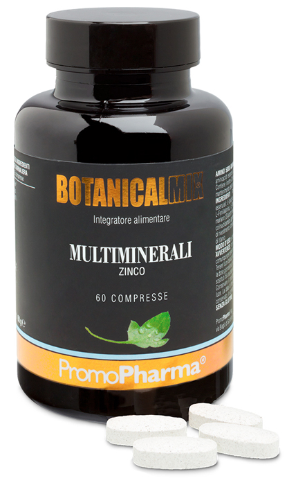 MULTIMINERAL ZINCO BOTANICAL MIX 60 COMPRESSE - Fontenova srl