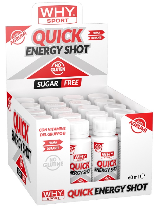 SHOT QUICK ENERGY 60G MARCHIO WHYSPORT - Fontenova srl