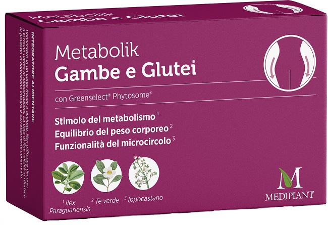 TORNA IN FORMA METABOLIK GAMBE E GLUTEI 30 CAPSULE - Fontenova srl
