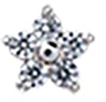 INVERNESS ORECCHINI IN137C FIORE ZIR NIOB - Fontenova srl