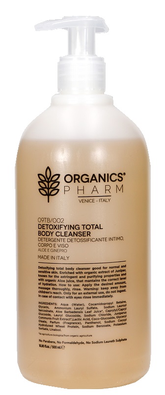 ORGANICS PHARM DETOXIFYING TOTAL BODY CLEANSER 500 ML - Fontenova srl