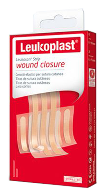 LEUKOSAN STRIP KIT DA 6 CEROTTI 6X38MM + 3 CEROTTI 6X75MM - Fontenova srl