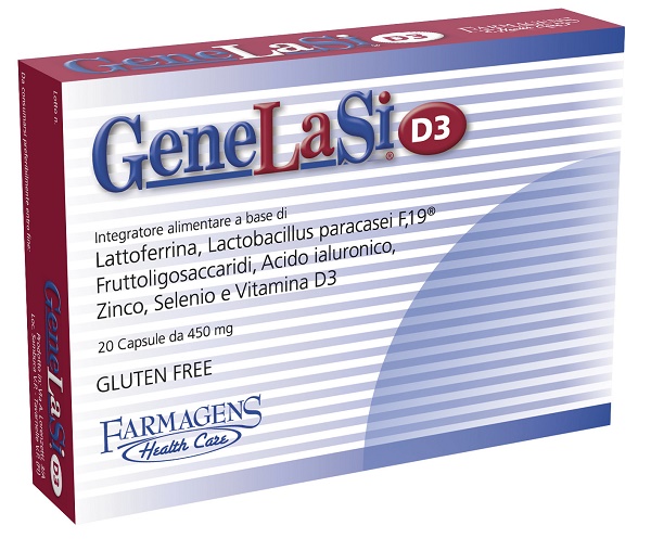GENELASI D3 20 CAPSULE 450 MG - Fontenova srl