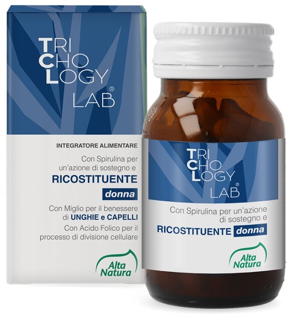 TRICHOLOGY LAB 50 COMPRESSE DONNA ANTICADUTA - Fontenova srl