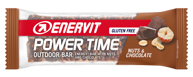ENERVIT POWER TIME BARRETTA SENZA GLUTINE AL CIOCCOLATO 1 PEZZO - Fontenova srl