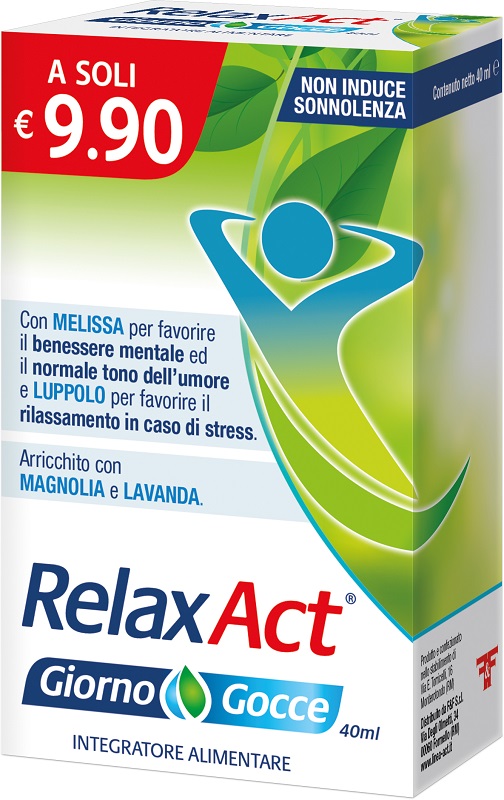RELAX ACT GIORNO GOCCE 40 ML - Fontenova srl