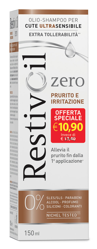 RESTIVOIL ZERO PRURITO E IRRITAZIONE OFFERTA SPECIALE 150 ML - Fontenova srl