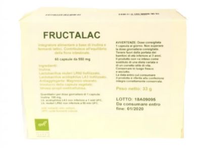 FRUCTALAC 60 CAPSULE - Fontenova srl