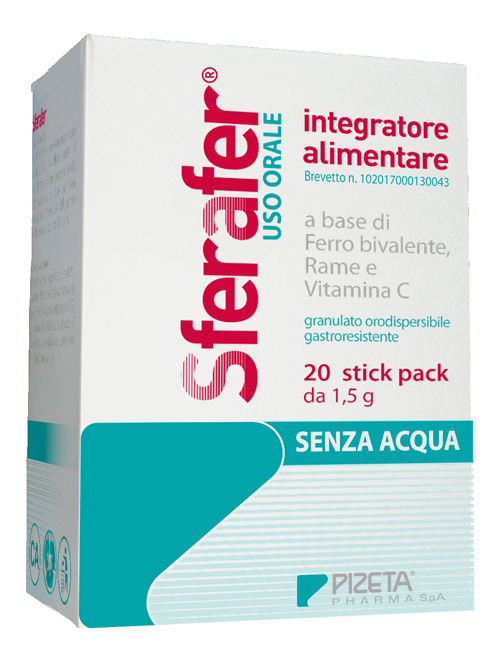 SFERAFER 20 STICK PACK - Fontenova srl