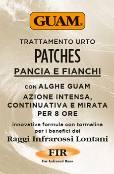 GUAM PATCHES TRATTAMENTO URTO PANCIA E FIANCHI 8 PEZZI - Fontenova srl