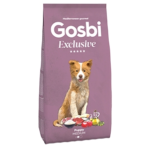 GOSBI EXCLUSIVE PUPPY MEDIUM 3 KG - Fontenova srl