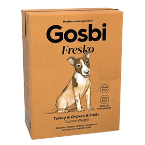 GOSBI FRESKO DOG TURKEY & CHICKEN 375 G - Fontenova srl
