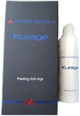 KURAGE CREMA ANTIAGE ESFOLIANTE 30 ML BRADERM - Fontenova srl
