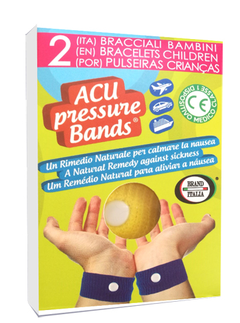 BRACCIALE ACU PRESSURE BAND BAMBINI 2 PEZZI - Fontenova srl
