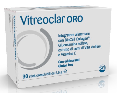 VITREOCLAR ORO 30 BUSTINE OROSOLUBILI DA 2,5 G - Fontenova srl