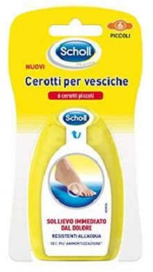 SCHOLL CEROTTI PER VESCICHE PICCOLI 6 PEZZI - Fontenova srl
