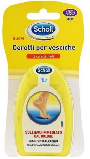 SCHOLL CEROTTI PER VESCICHE MEDIO 5 PEZZI - Fontenova srl