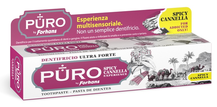 PURO DENTIFRICIO SPICY CANNELLA 75 ML - Fontenova srl