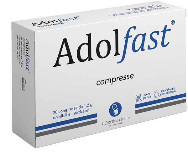 ADOLFAST 20 COMPRESSE MASTICABILI IN BLISTER - Fontenova srl