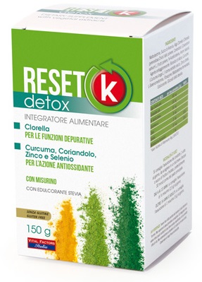 RESET K DETOX 150 G - Fontenova srl
