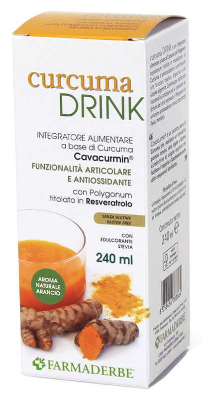 CURCUMA DRINK 240 ML - Fontenova srl
