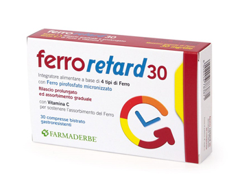 FERRO RETARD 30 COMPRESSE - Fontenova srl