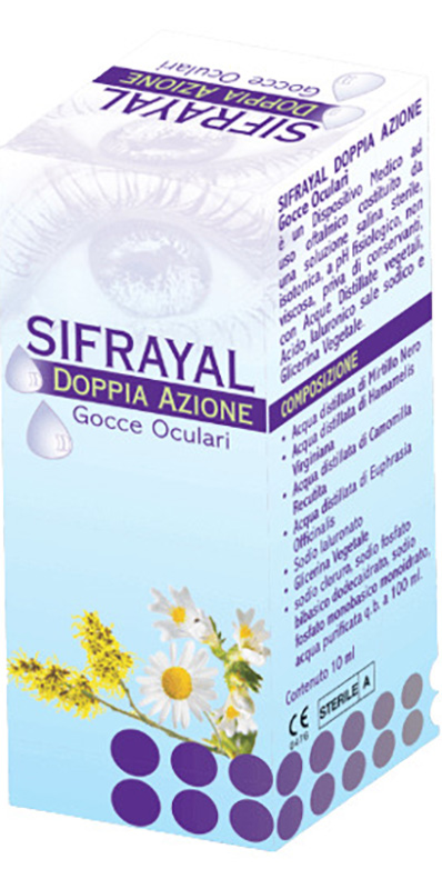 SIFRAYAL DOPPIA AZIONE GOCCE OCULARI 10 ML - Fontenova srl