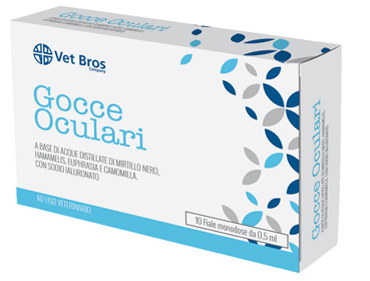 VET BROS SOLUZIONE SALINA STERILE OFTALMICA AD USO VETERINARIO 10 FIALE DA 5 ML - Fontenova srl
