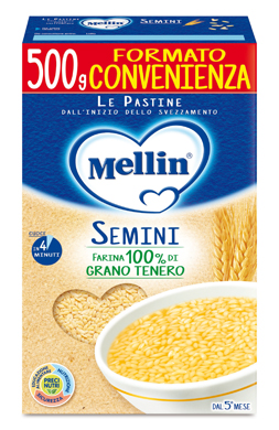 MELLIN SEMINI 500 G - Fontenova srl
