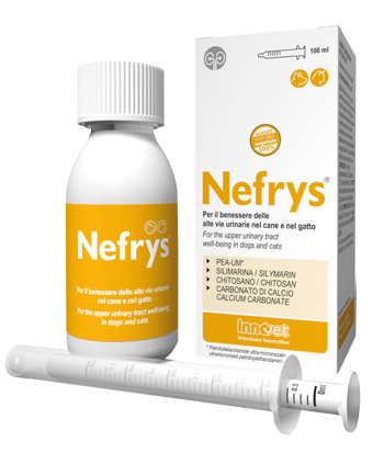 NEFRYS VEG 100 100 ML CON SIRINGA DOSATRICE ALIMENTO COMPLEMENTARE PER CANI E GATTI - Fontenova srl