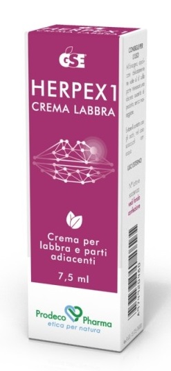 GSE HERPEX 1 CREMA LABBRA 7,5 ML - Fontenova srl