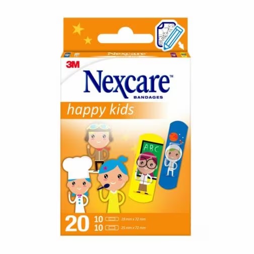 CEROTTI NEXCARE KIDS PLASTERS PROFESSIONS 20 PEZZI ASSORTITI - Fontenova srl