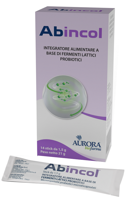 ABINCOL 14 STICK OROSOLUBILI - Fontenova srl