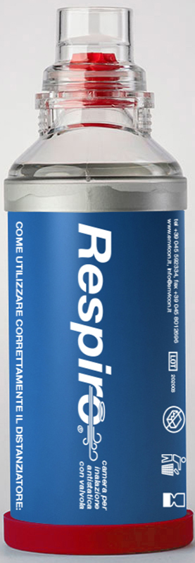 DISTANZIATORE RESPIRO CAMERA PER INALAZIONE ANTISTATICA CON VALVOLA RESPIRO - Fontenova srl