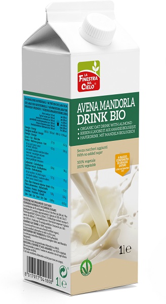 BEVANDA AVENA CON MANDORLA BIO 1 LITRO - Fontenova srl