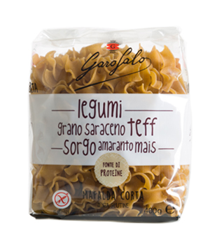 GAROFALO MAFALDA PASTA SENZA GLUTINE LEGUMI E CEREALI 400 G - Fontenova srl