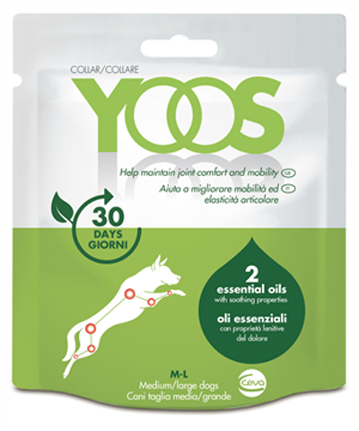 YOOS COLLARE CANE TAGLIA MEDIUM/LARGE A BASE DI OLI ESSENZALI - Fontenova srl